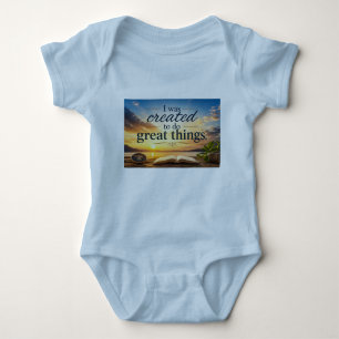 I Was Created to Do Great Things Baby Bodysuit