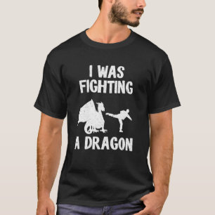 I Was Fighting A Dragon After Surgery Recovery Bro T-Shirt