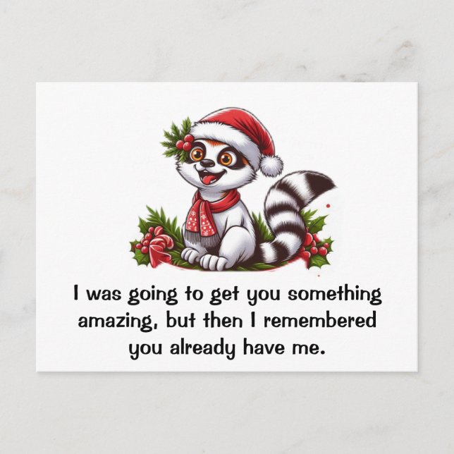 I was going to get you something amazing postcard (Front)