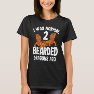 I Was Normal 2 Bearded Dragons Ago Cute Women Men T-Shirt