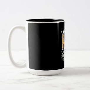 I Was Normal German Shepherds Ago Two-Tone Coffee Mug