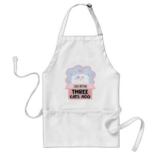 I Was Normal Three Cats Ago Standard Apron
