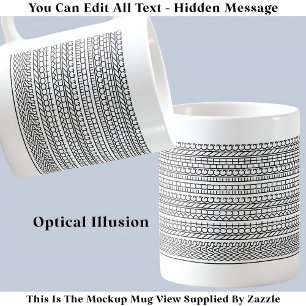 I Was Not Kung Fu Fighting Hidden Message 123B Fun Coffee Mug