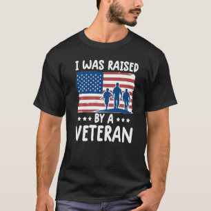 i was reasied by a veteran  veteran son daughter c T-Shirt