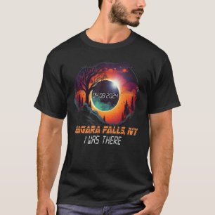 I Was There Total Solar Eclipse Niagara Falls New T-Shirt