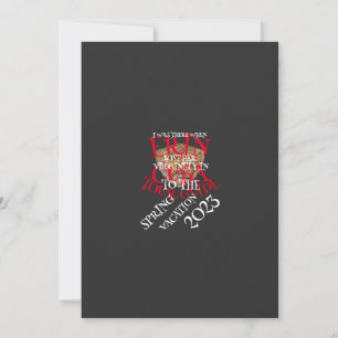 I WAS THERE WHEN ERIN LOST HER VIRGINITY INVITATION