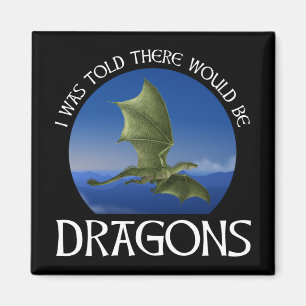 I Was Told There Would Be Dragons Magnet