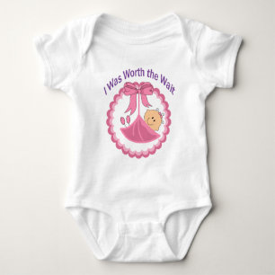 I Was Worth the Wait Baby Bodysuit
