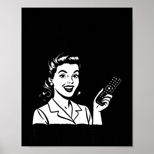 I Watch Murder Shows To Relax Funny Retro True Cri Poster (Front)