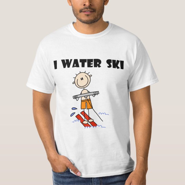 I Water Ski T-shirts and gifts (Front)