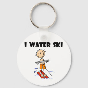 I Water Ski T-shirts and gifts Key Ring