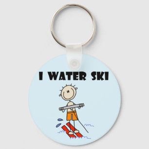 I Water Ski T-shirts and gifts Key Ring