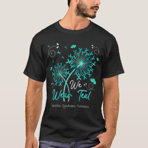I We Wear Teal TOURETTES SYNDROME AWARENESS T-Shirt