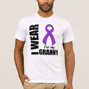 I Wear a Purple Ribbon For My Granny T-Shirt