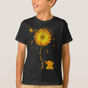 I Wear Amber For Someone Appendix Cancer Awareness T-Shirt