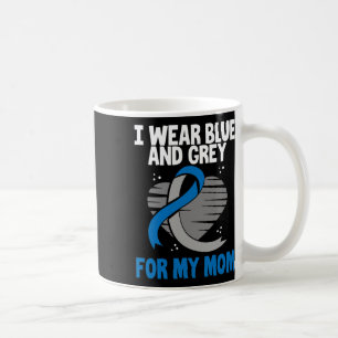 I Wear Blue And Grey For My Mum Diabetes Type 1 1  Coffee Mug