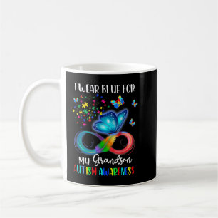 I Wear Blue For Autism Awareness Family Matching T Coffee Mug