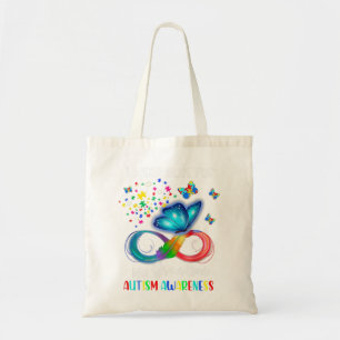 I Wear Blue For Autism Awareness Family Matching T Tote Bag