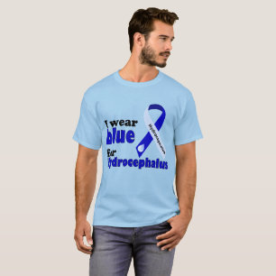 I wear blue for Hydrocephalus T-Shirt