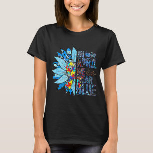 I Wear Blue For My Brother Autism Awareness Kids S T-Shirt