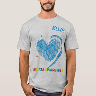 I wear blue for my brother autism awareness produc T-Shirt