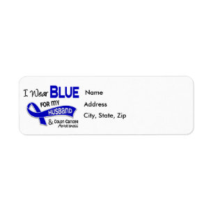I Wear Blue For My Husband 42 Colon Cancer