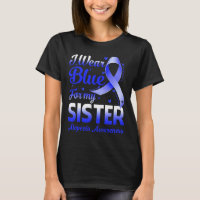 I Wear Blue For My Sister Alopecia Awareness 1