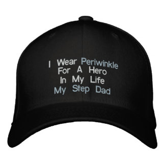 I Wear , For A Hero , My Step Dad, In My Life, ... Embroidered Hat