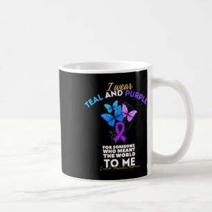 I Wear For Someone Who Meant World Mental Health A Coffee Mug
