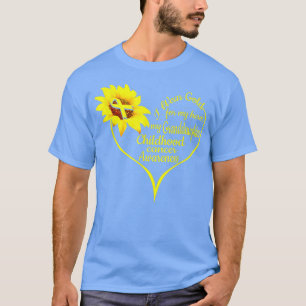 I Wear Gold For My Granddaughter Childhood Cancer T-Shirt