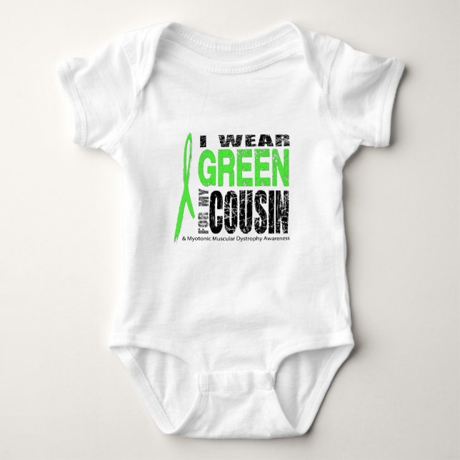 I wear green baby bodysuit (Front)