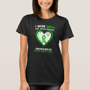 I wear Green for Celiac Disease Awareness Month T-Shirt