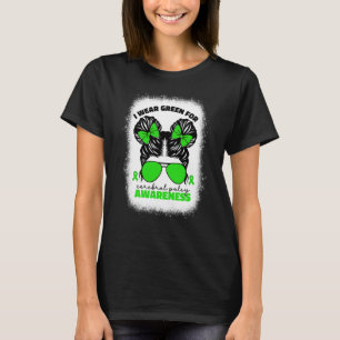 I Wear Green For Cerebral Palsy For Kids Girls Cp T-Shirt