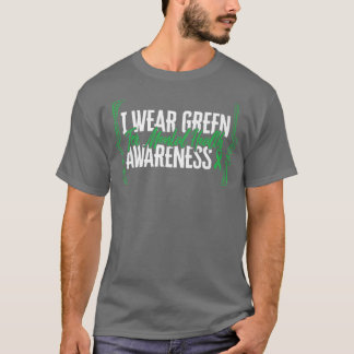 I Wear Green For Mental Health Awareness Support W T-Shirt