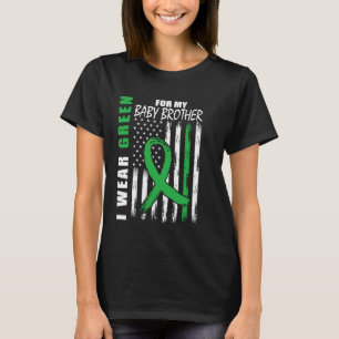I Wear Green For My Brother Cerebral Palsy Awarene T-Shirt