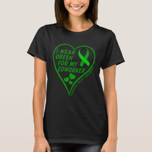I Wear Green For My Coworker Cerebral Palsy Aware T-Shirt