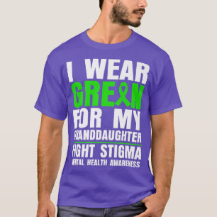 I Wear Green For My Granddaughter Fight Stigma Men T-Shirt