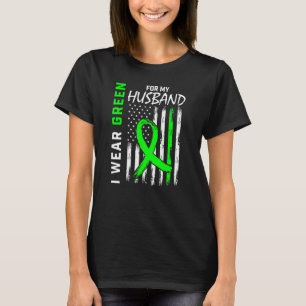 I Wear Green For My Husband Kidney Disease Awarene T-Shirt