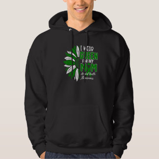 I Wear Green For My Mum Mental Health Awareness Ri Hoodie