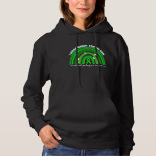 I Wear Green For My Son Cerebral Palsy Cp Awarenes Hoodie