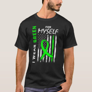 I Wear Green Myself Me Self Cerebral Palsy Awarene T-Shirt