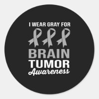 I Wear Grey For Brain Tumour Awareness