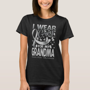 I Wear Grey For My Grandma Charcot Marie Tooth Awa T-Shirt