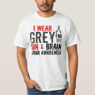 i wear grey for my son T-Shirt