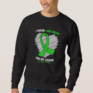 I Wear Lime Green For My Cousin Spinal Cord Injury Sweatshirt