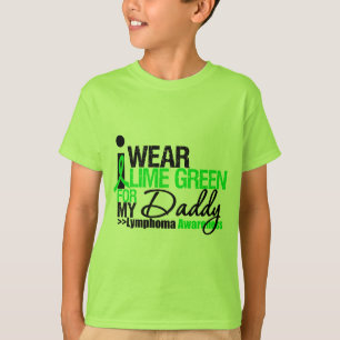 I Wear Lime Green For My Daddy T-Shirt