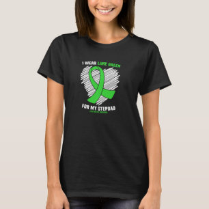 I Wear Lime Green For My Stepdad Lyme Disease Awar T-Shirt