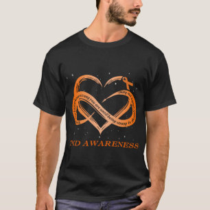 I Wear Orang For Fnd Awareness Warrior T-Shirt