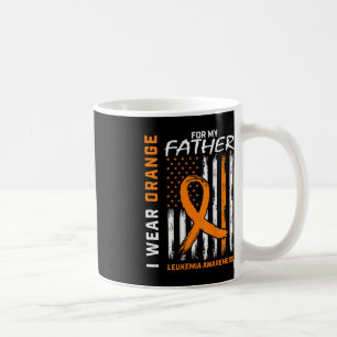 I Wear Orange Dad Father Leukaemia Awareness Ameri Coffee Mug