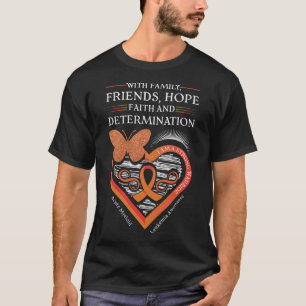 I Wear Orange For Acute Myeloid Leukaemia Awarenes T-Shirt